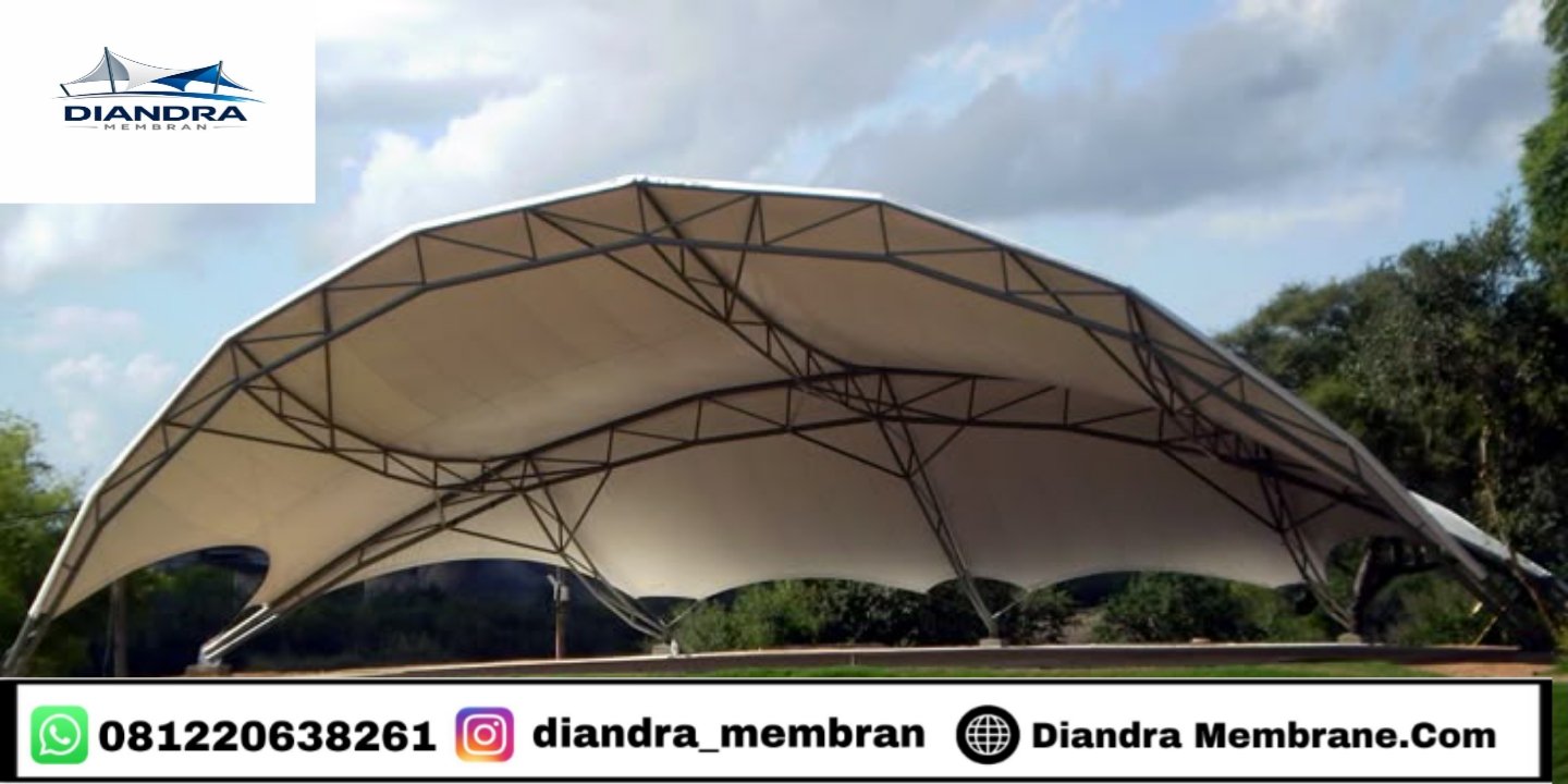 Pembuatan Kanopi Membrane Cianjur oleh Tim Ahli Diandra Membrane