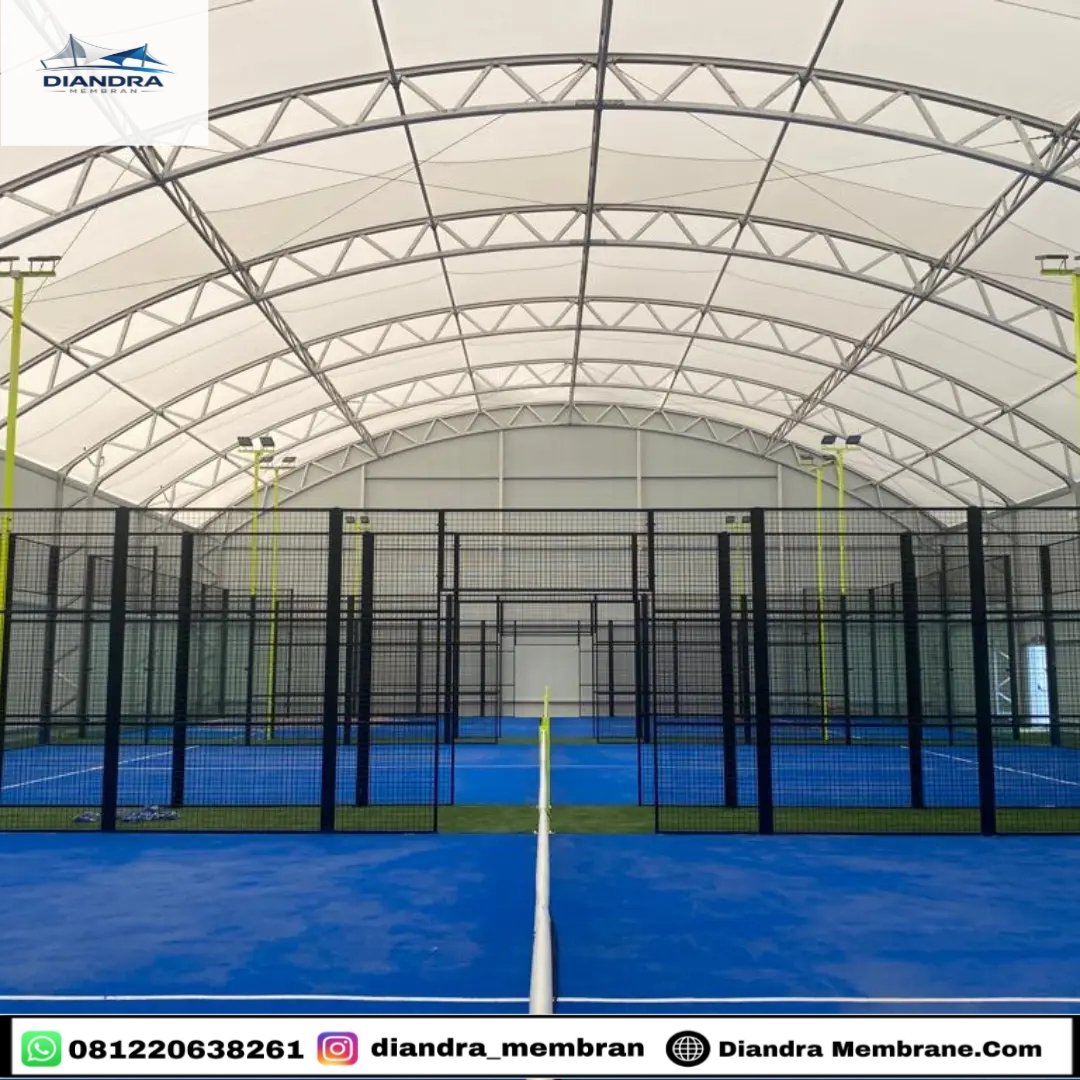 Biaya Buat Atap Membrane Lapang Padel Di Bogor
