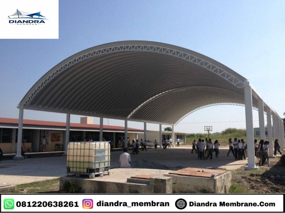 Tenda Membrane Modern untuk Rumah dan Area Lainnya