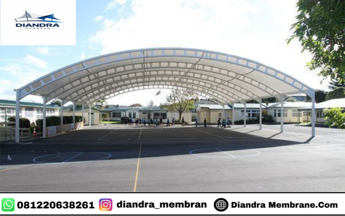 Kanopi Membran Modern Premium