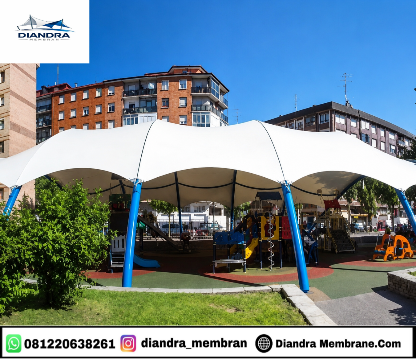 Solusi Kanopi Tenda Membrane dengan Desain Kekinian