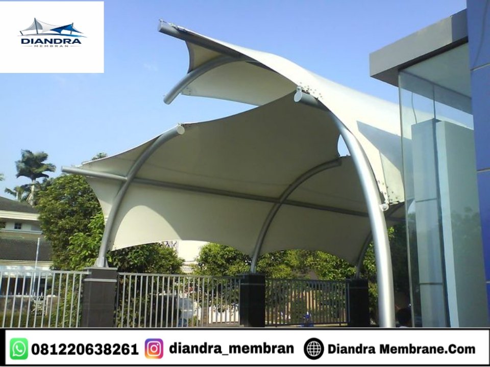Kanopi Membrane Custom Jakarta Modern dan Elegan