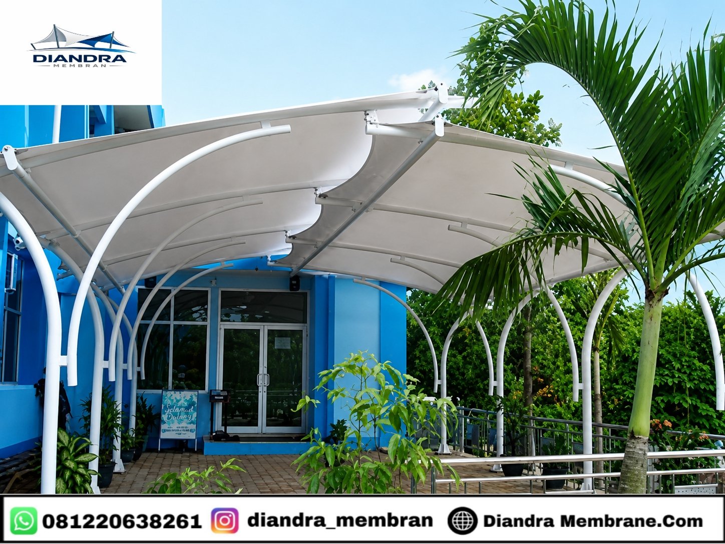 Pemasangan Atap Membrane Profesional Diandra Membrane