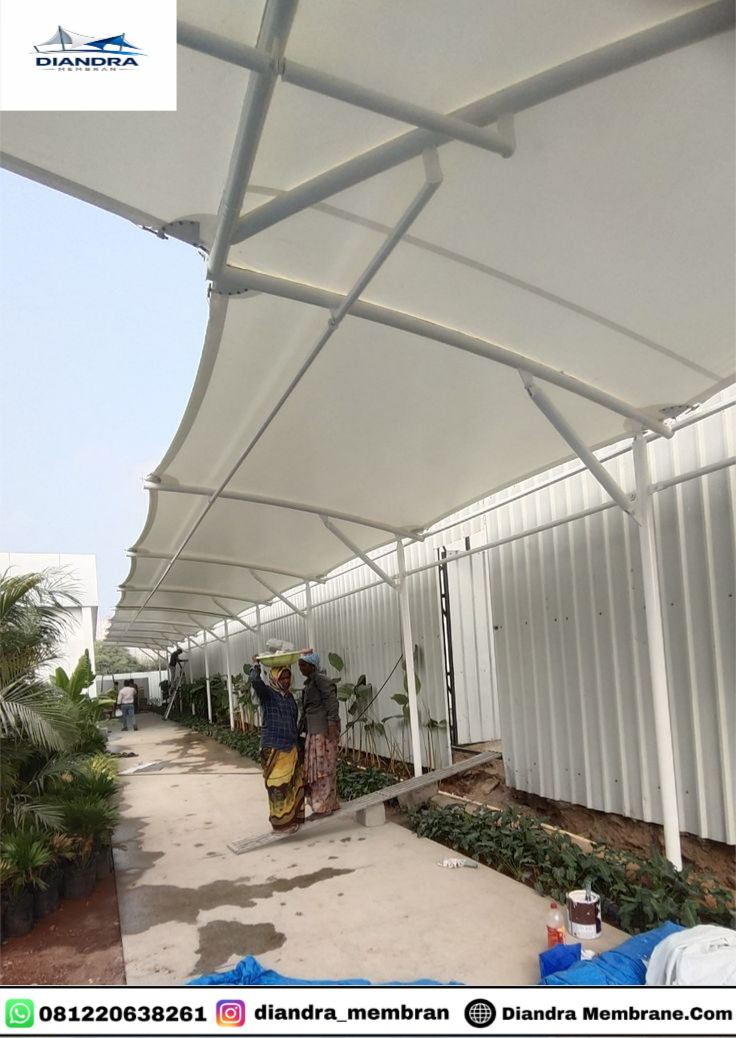 Pembuatan Kanopi Membrane Bandung Modern dan Elegan