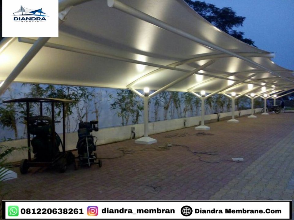 Kanopi Membrane Parkiran Rumah Sakit – Diandra Membrane