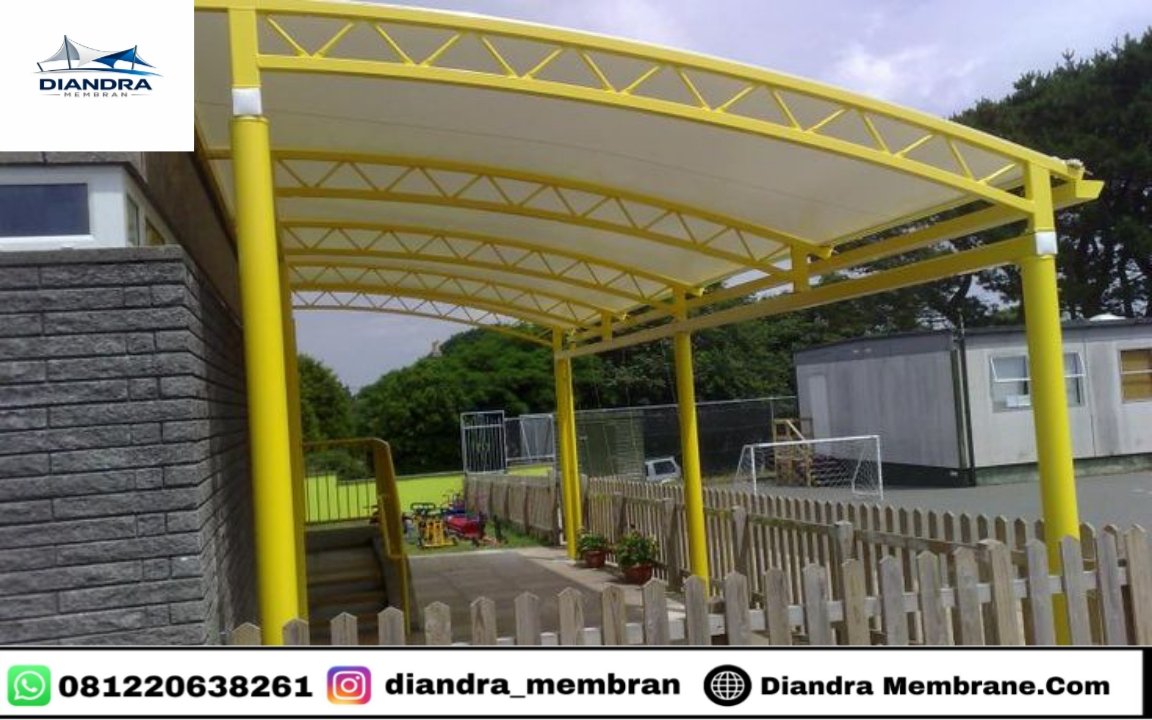 Pasang atap membrane Jakarta modern berkualitas dengan desain elegan dan struktur kuat