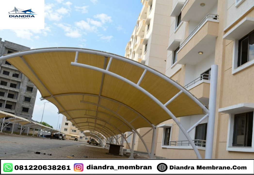 Kanopi membran carport Jakarta Timur berkualitas premium bergaransi